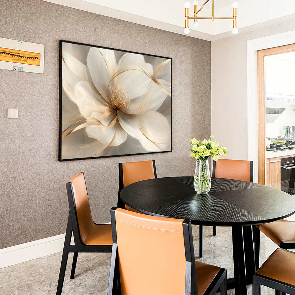 Elegant Bloom Canvas Wall Art