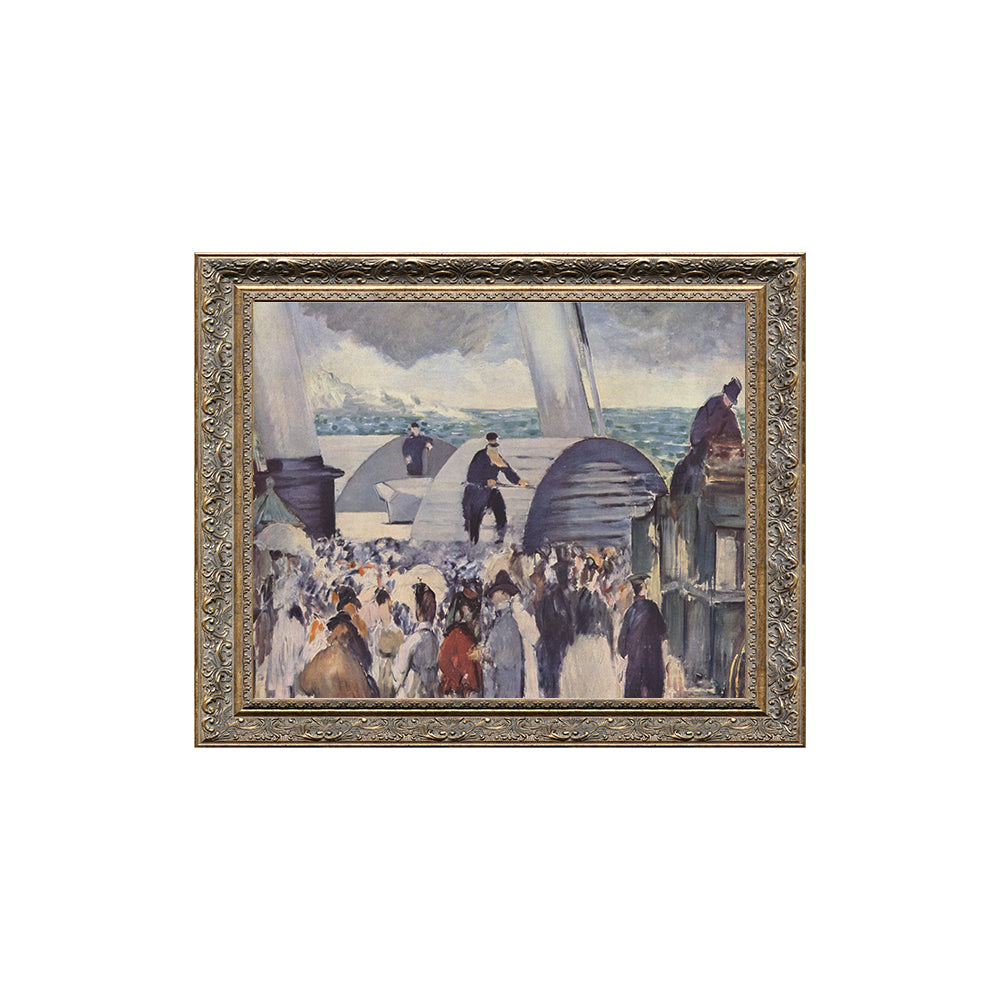 "Embarkation after Folkestone" By Édouard Manet