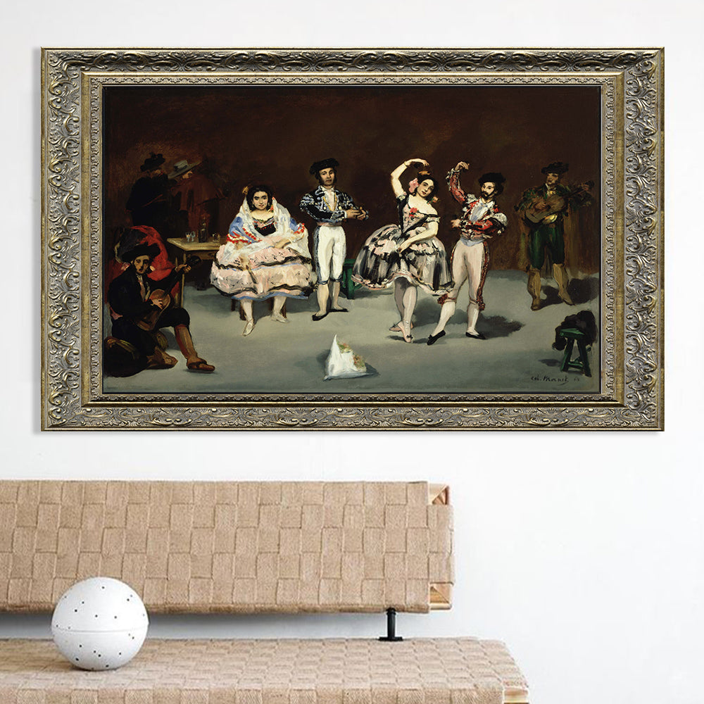 "The Spanish Ballet" By Édouard Manet