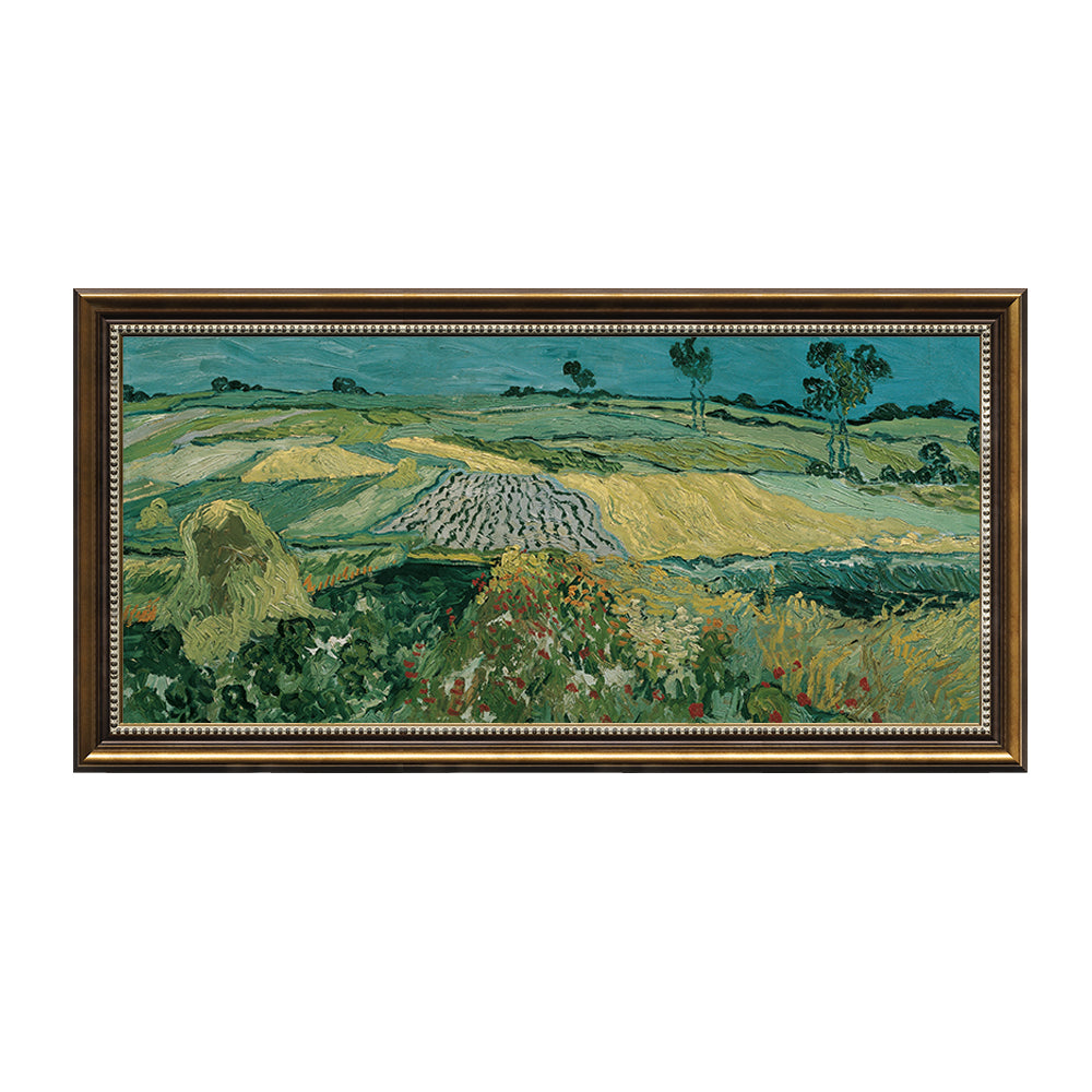 "Plain near Auvers" by Vincent Van Gogh