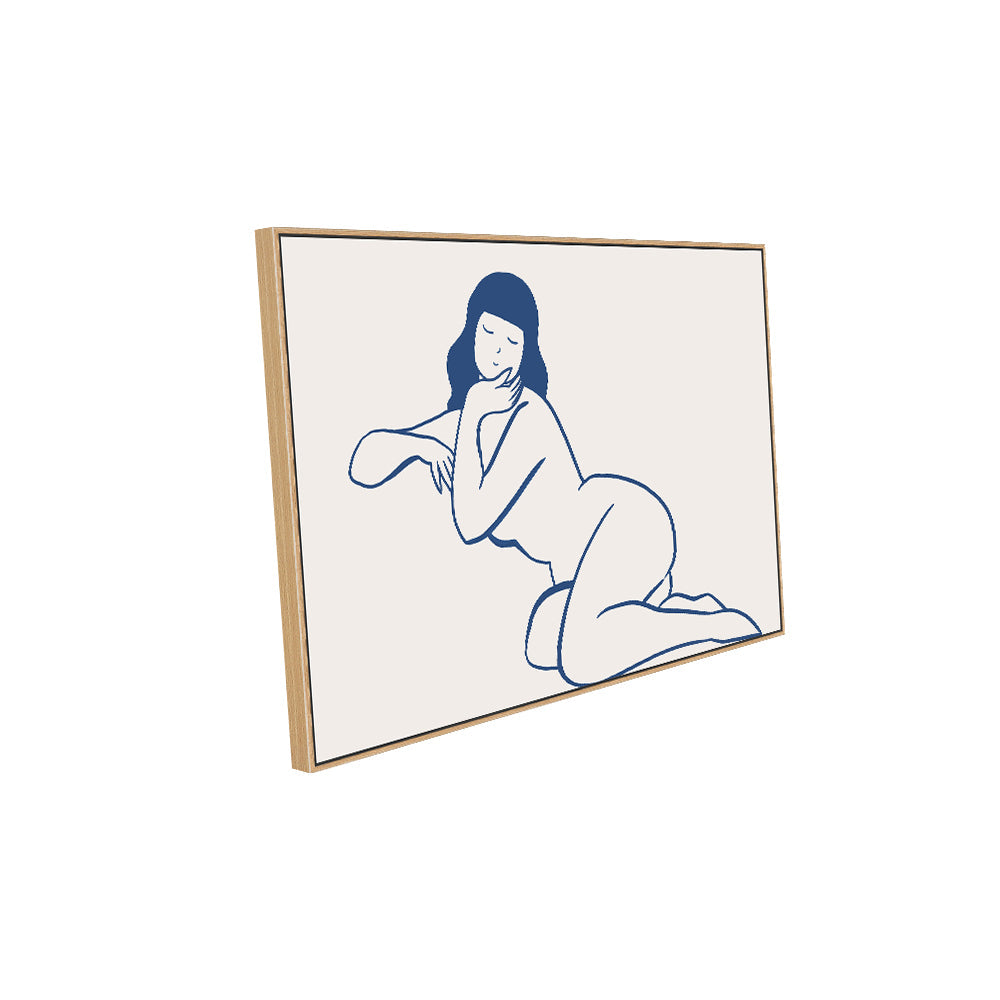 Minimalist Line Art Canvas Wall Art – Elegant and Modern