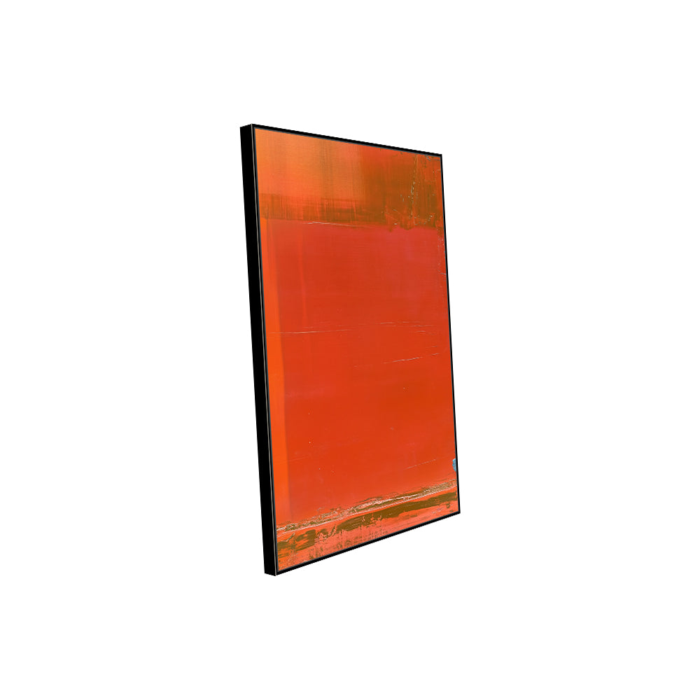 Red Horizon Canvas Wall Art