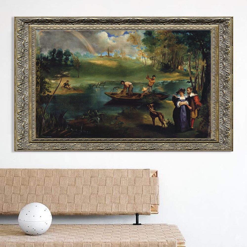 "Fishing" By Édouard Manet