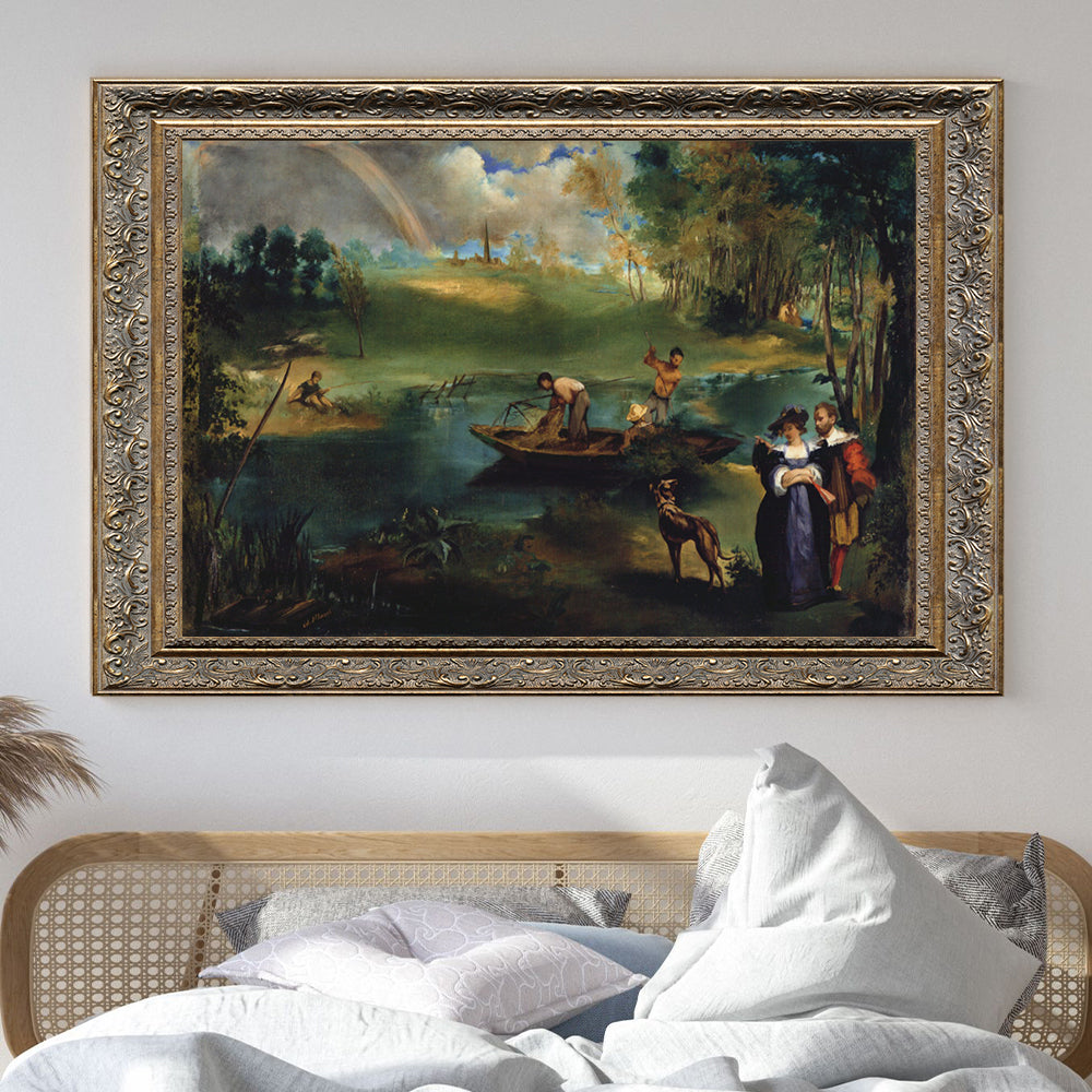 "Fishing" By Édouard Manet