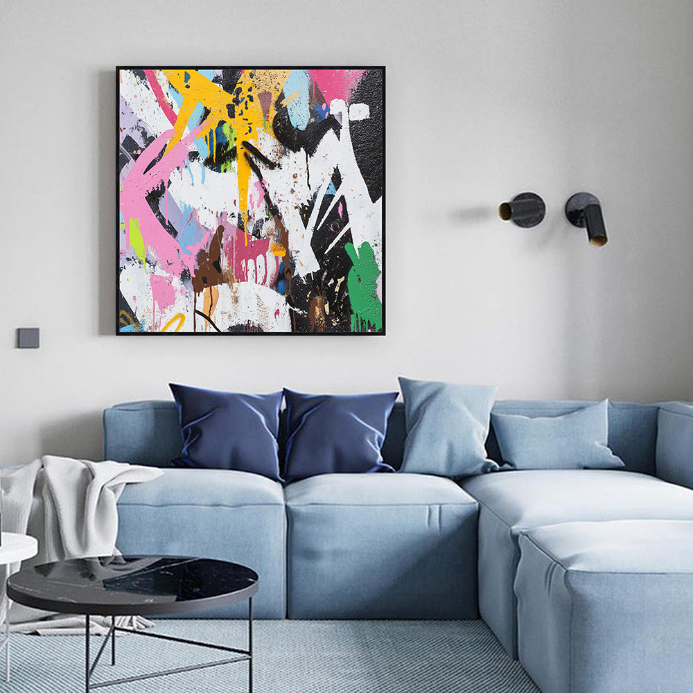 Urban Graffiti Canvas Wall Art