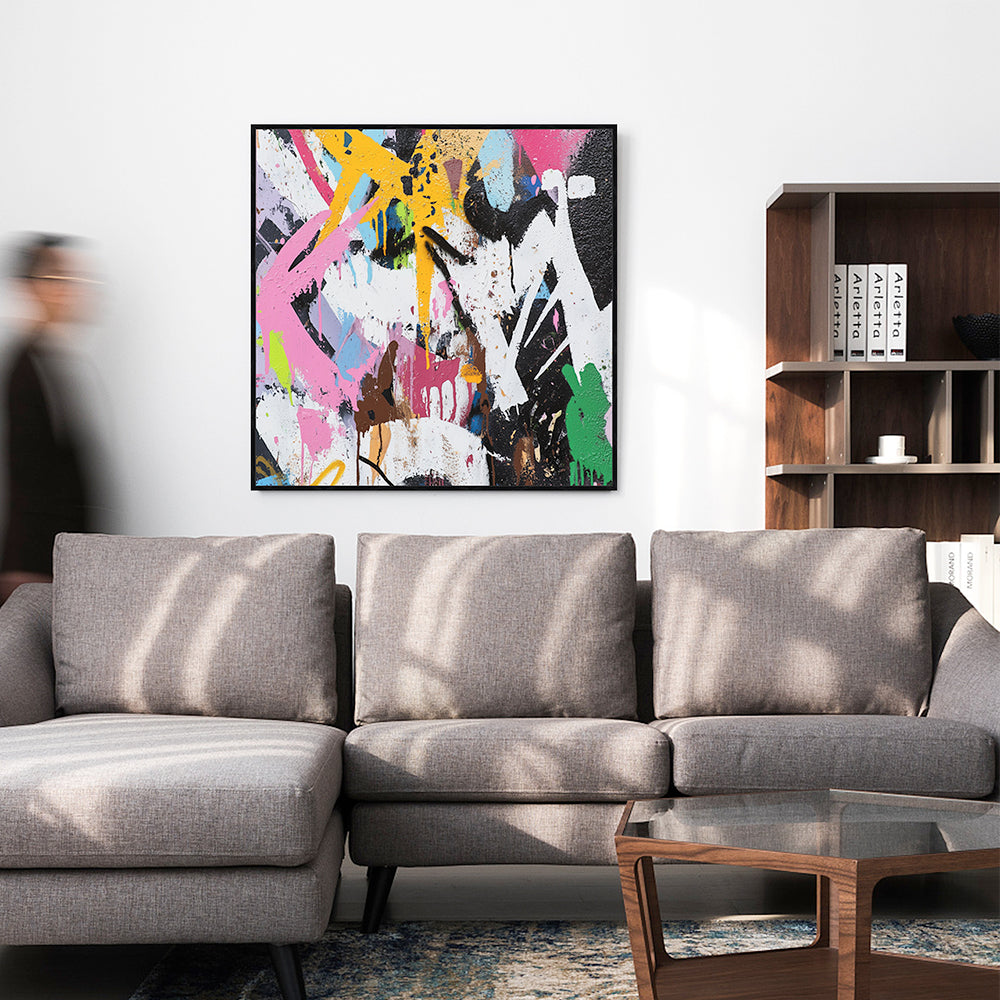 Urban Graffiti Canvas Wall Art