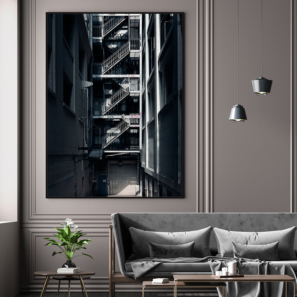Urban Escape Canvas Wall Art