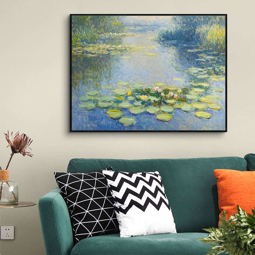 Tranquil Water Lilies Canvas Wall Art