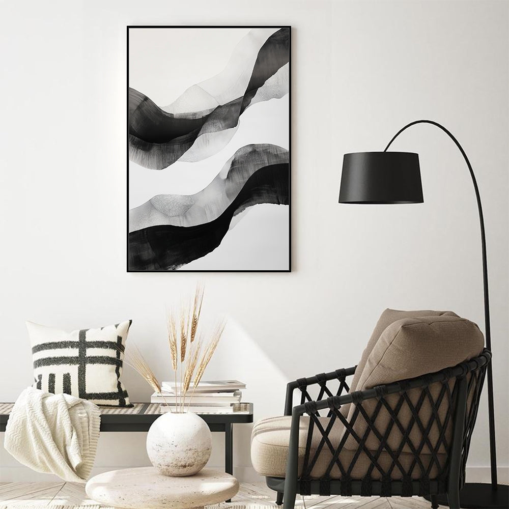 Black And White Canvas Wall Art