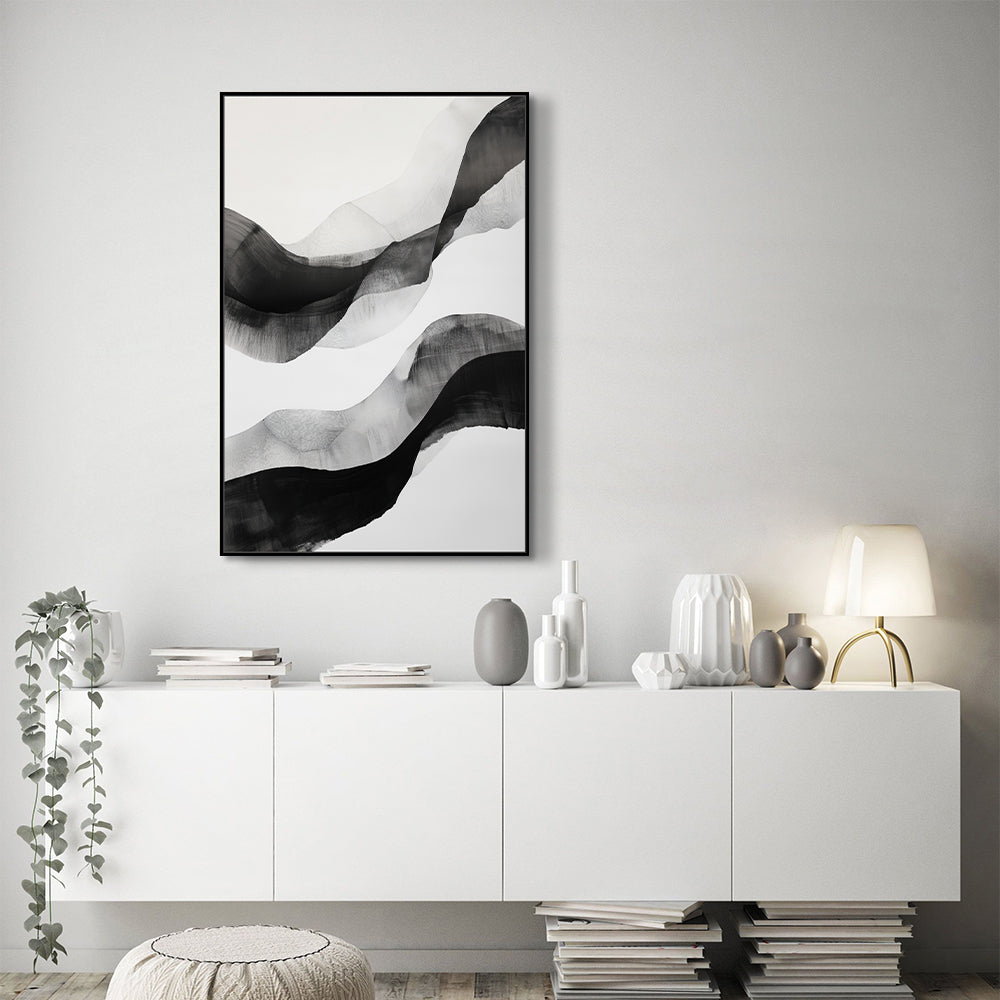 Black And White Canvas Wall Art
