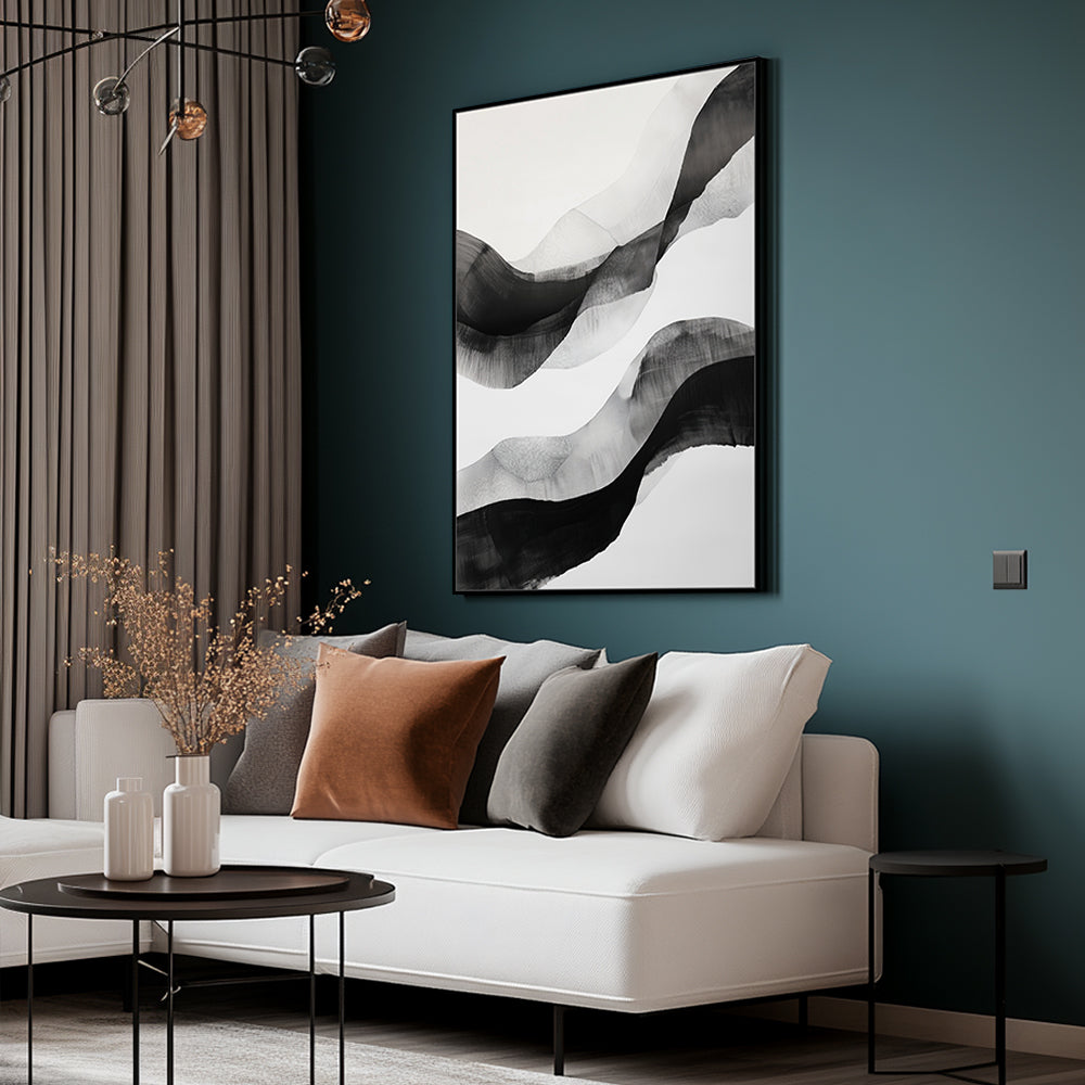 Black And White Canvas Wall Art