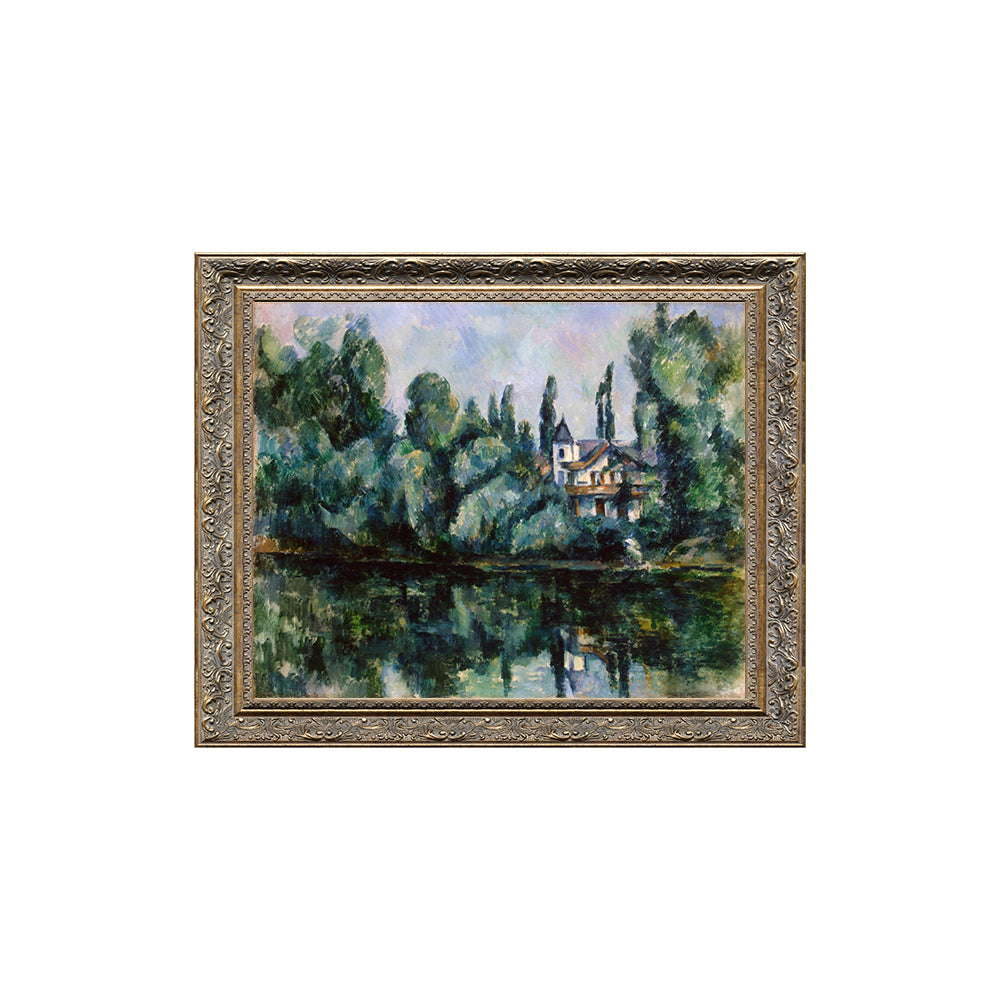 Banks Of The Marne By Paul Cézanne