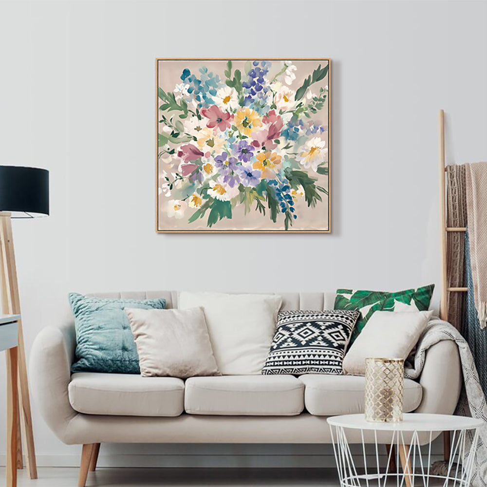 Springtime Blooms Canvas Wall Art