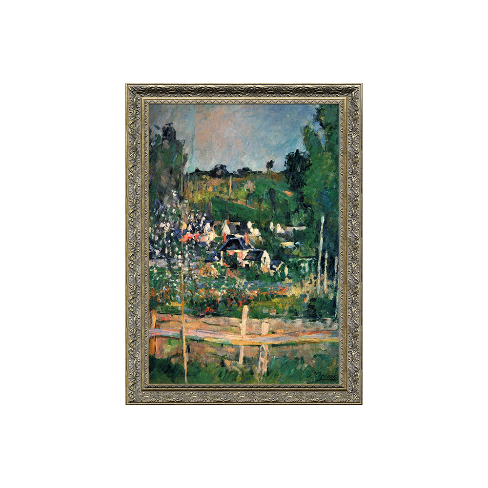 View Of Auvers By Paul Cézanne