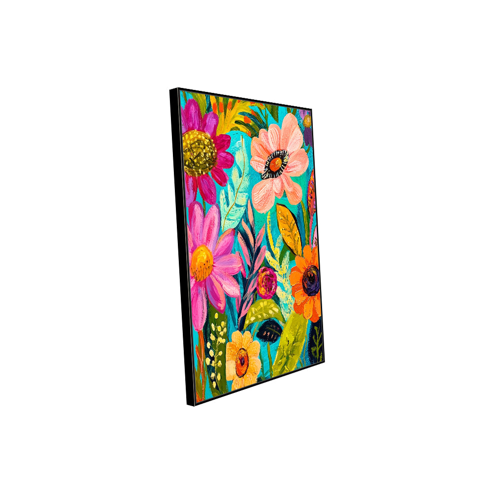 Floral Fantasy Canvas Wall Art