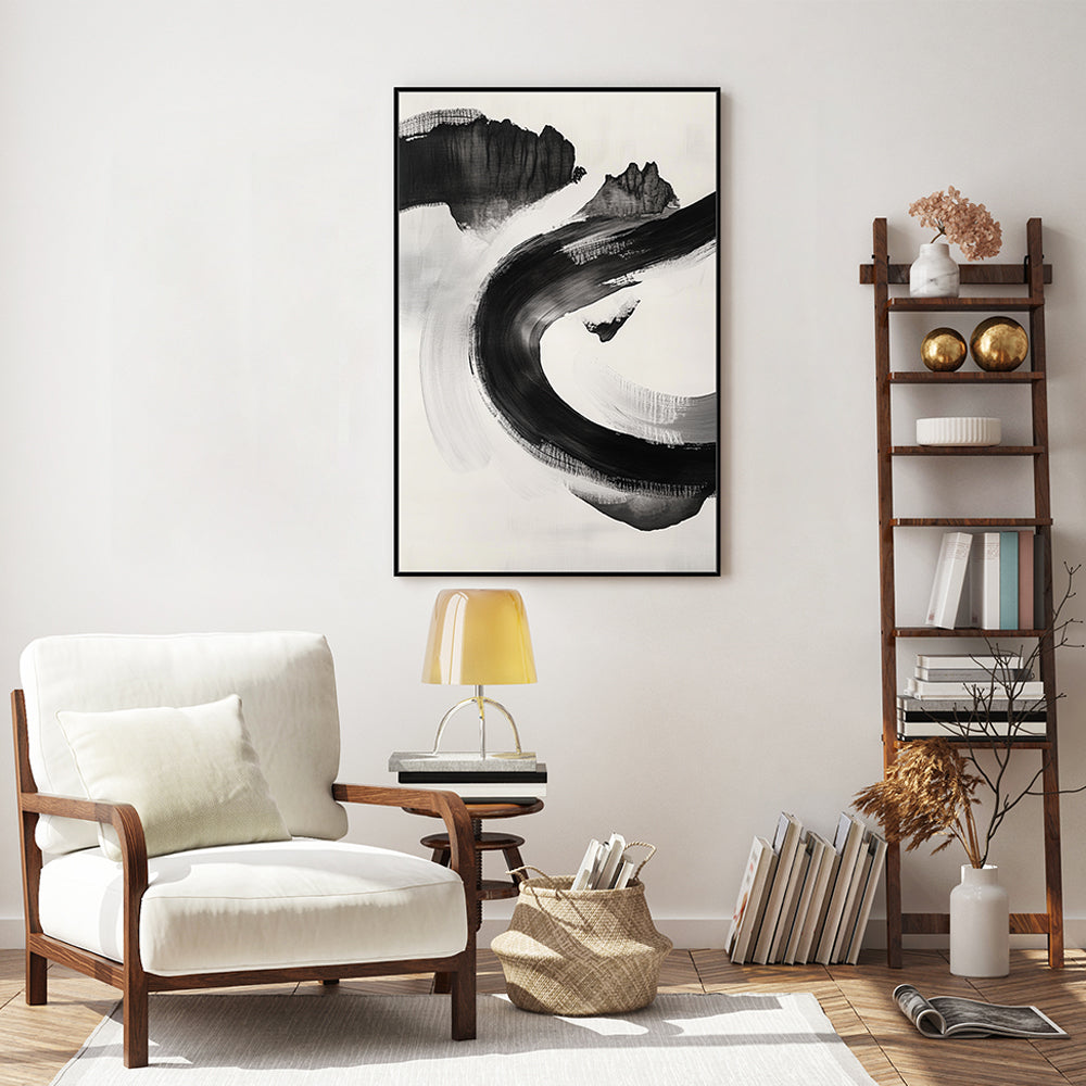 Circular Motion Canvas Wall Art