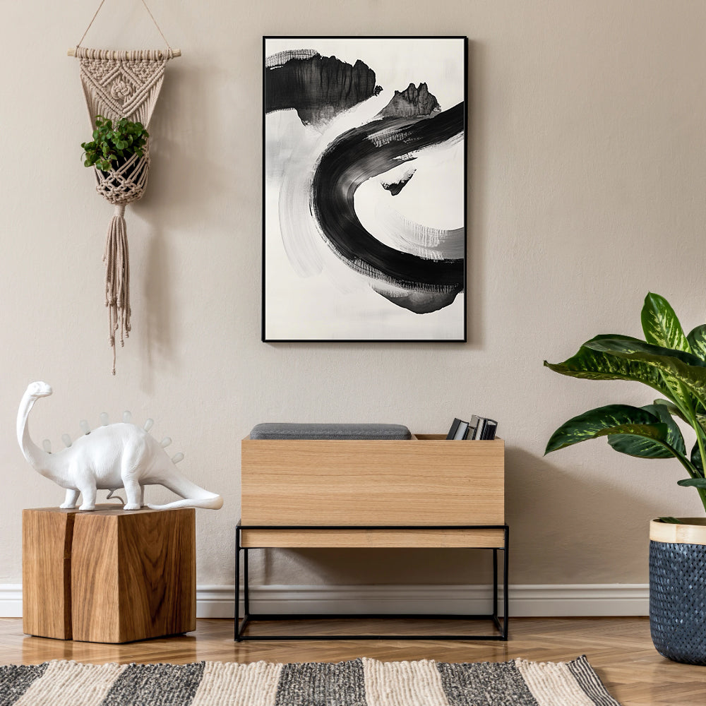 Circular Motion Canvas Wall Art