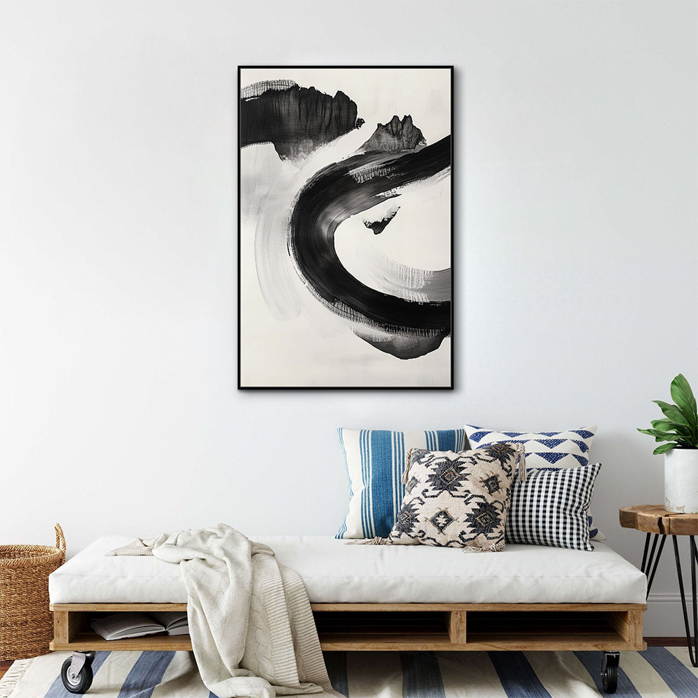 Circular Motion Canvas Wall Art
