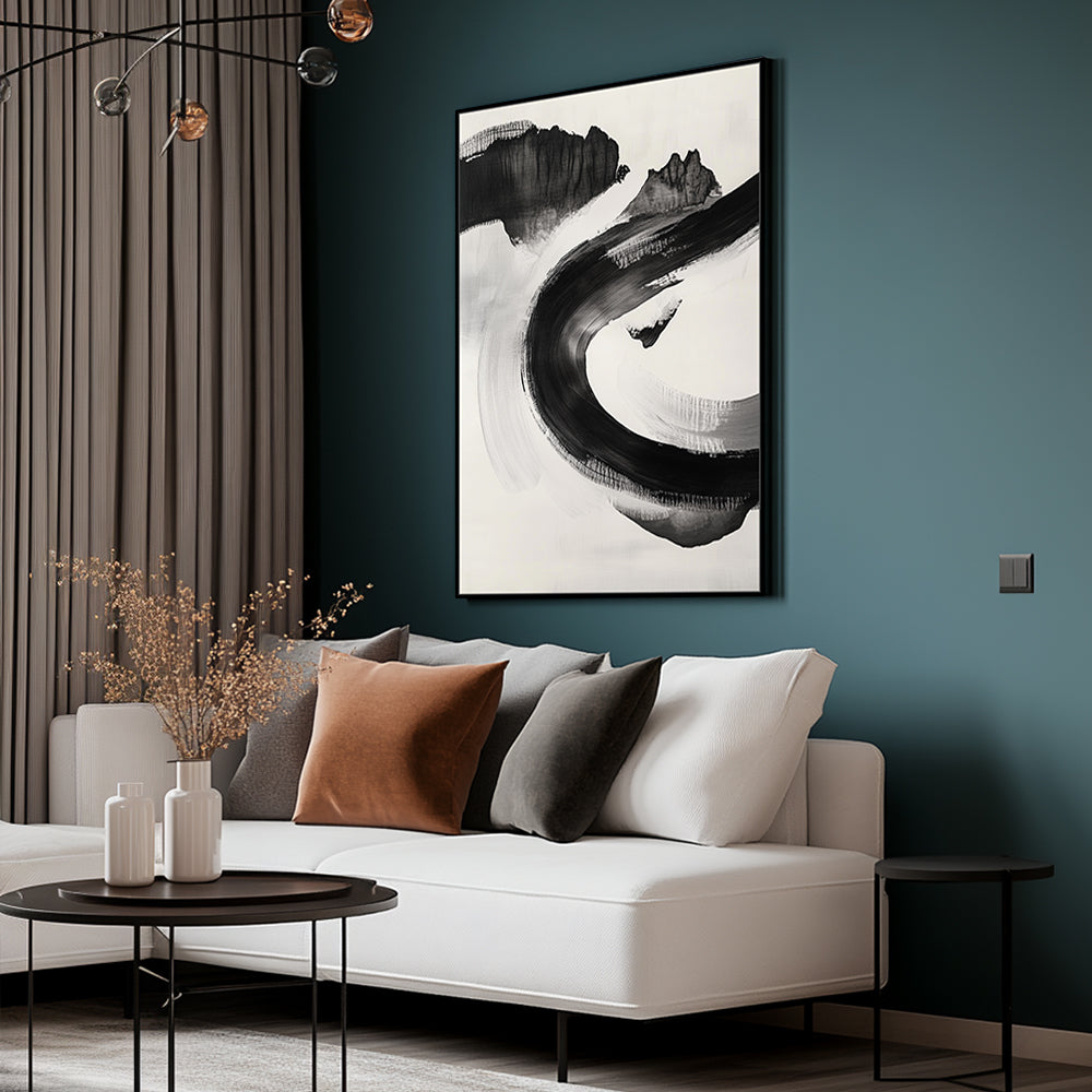 Circular Motion Canvas Wall Art