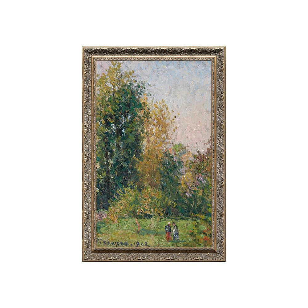 Landscape At Eragny By Camille Pissarro