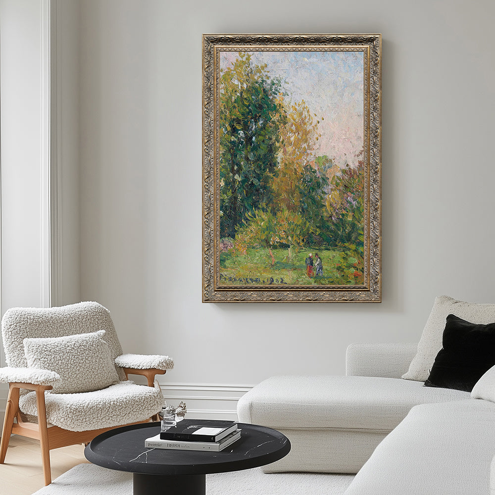 Landscape At Eragny By Camille Pissarro