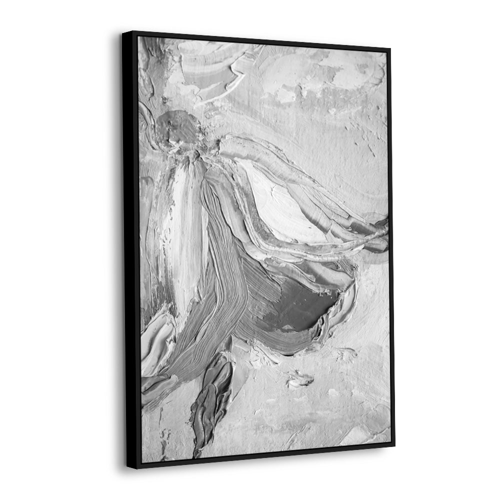 Striking Simplicity: Monochrome Canvas Art