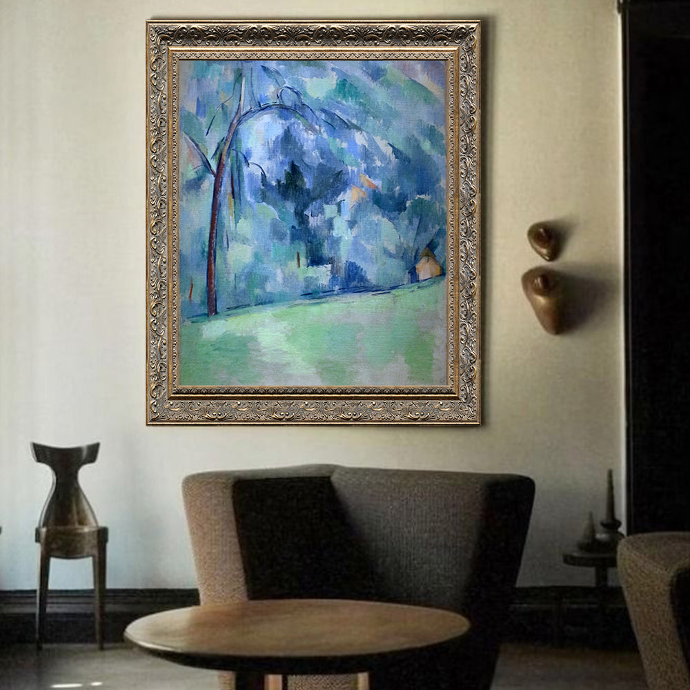 The Big Trees By Paul Cézanne