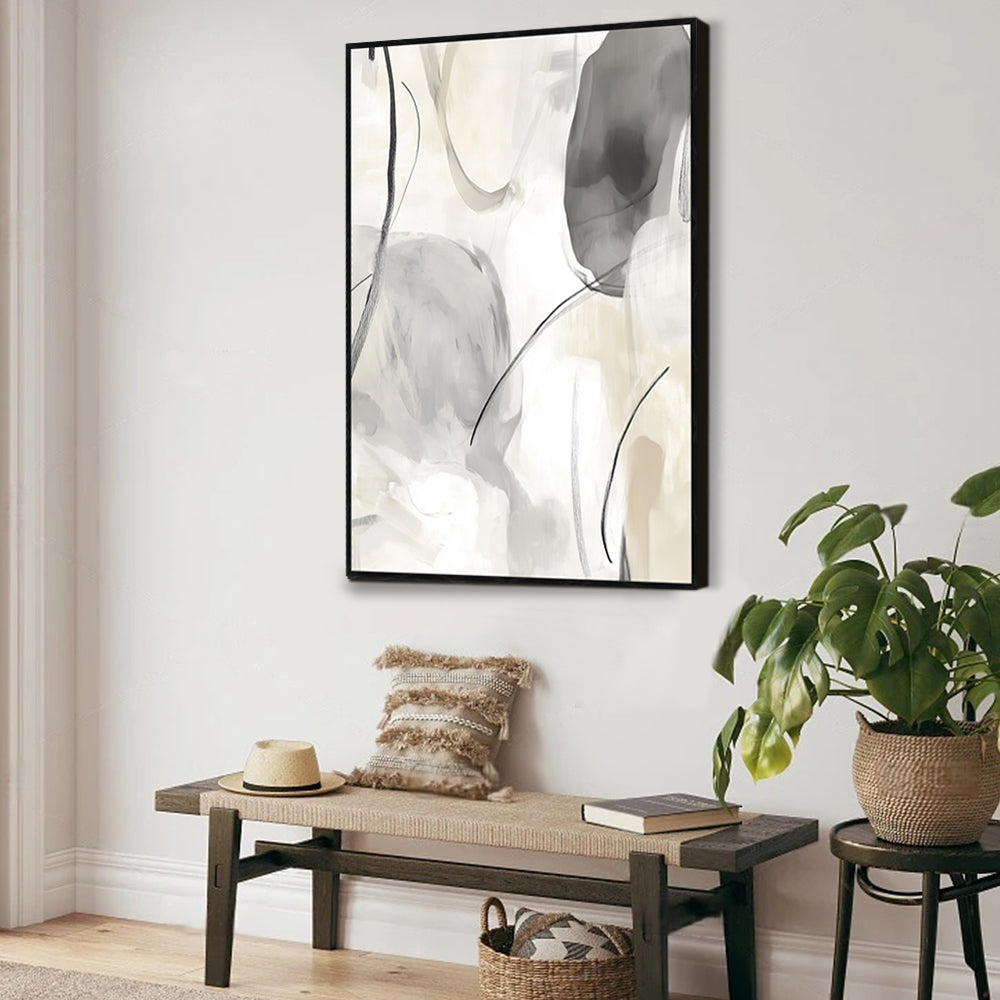 Modern Minimalist Abstract Canvas Wall Art
