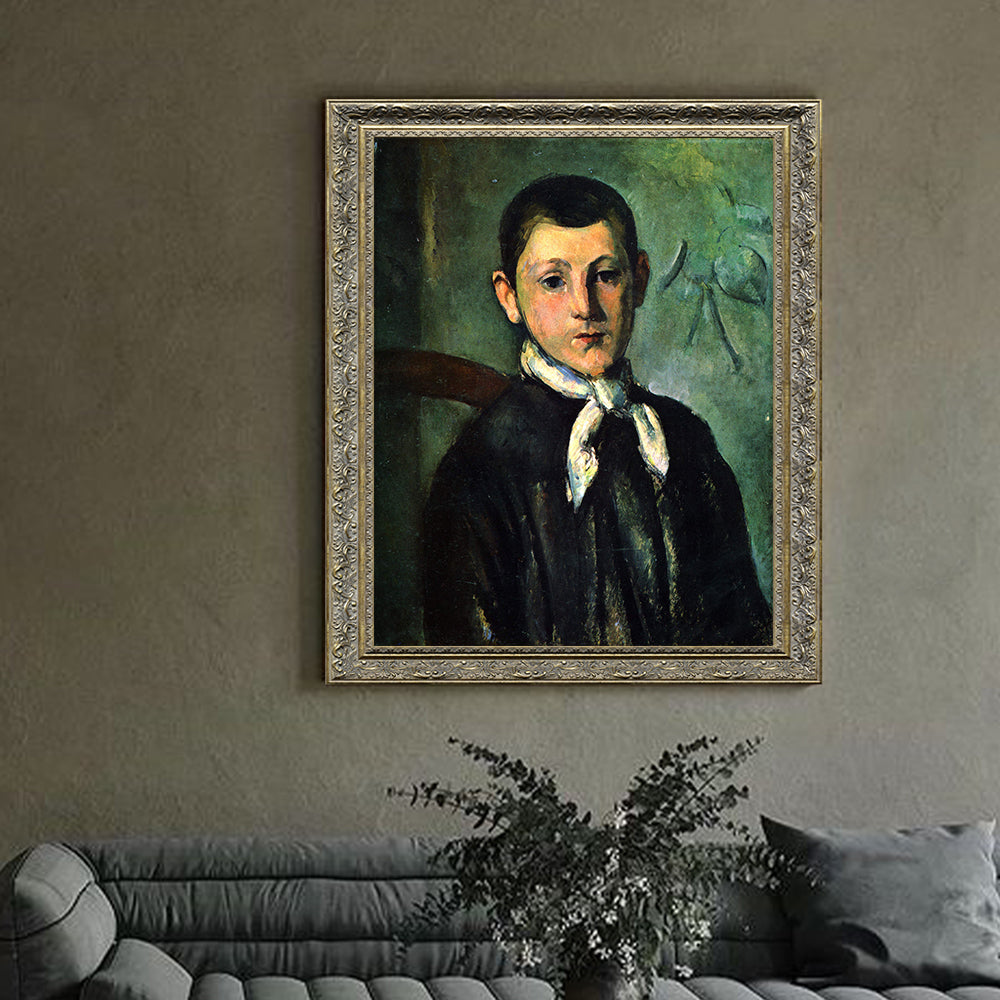 Portrait Of Louis Guillaume By Paul Cezanne