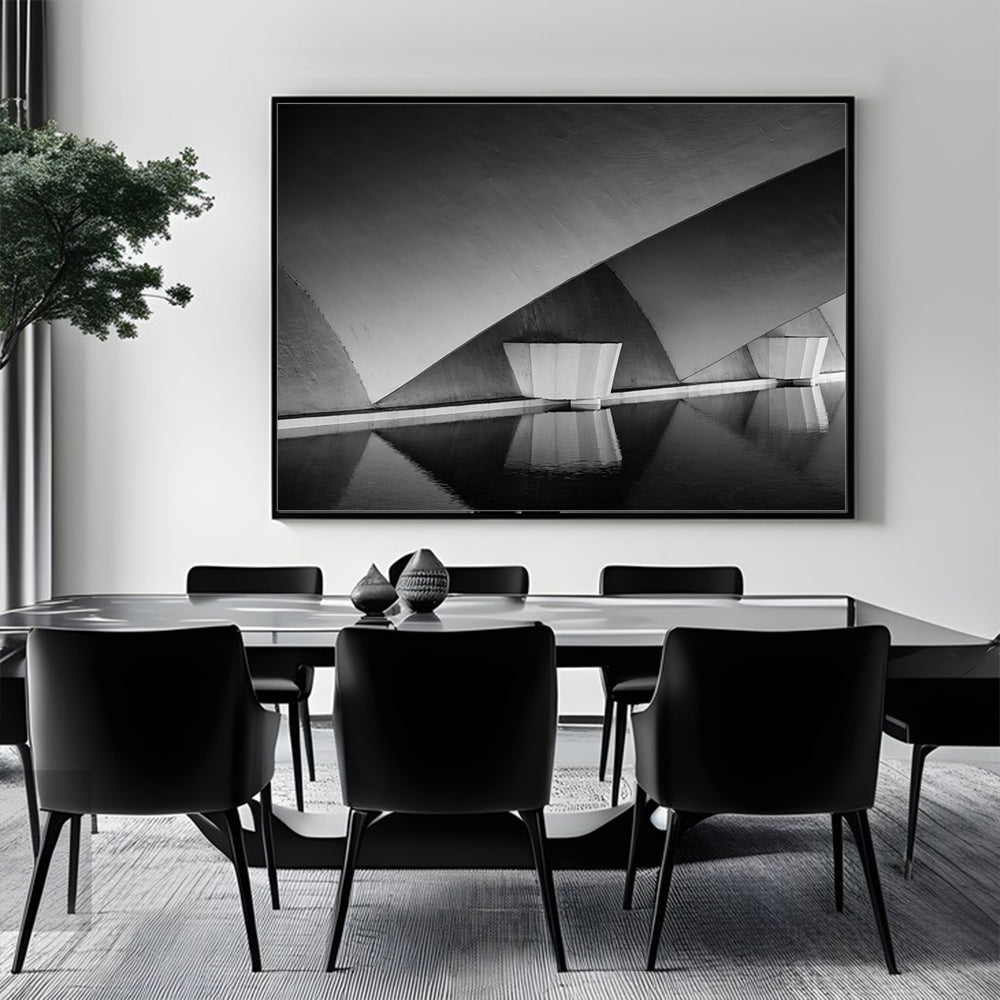 Architectural Reflections Canvas Wall Art