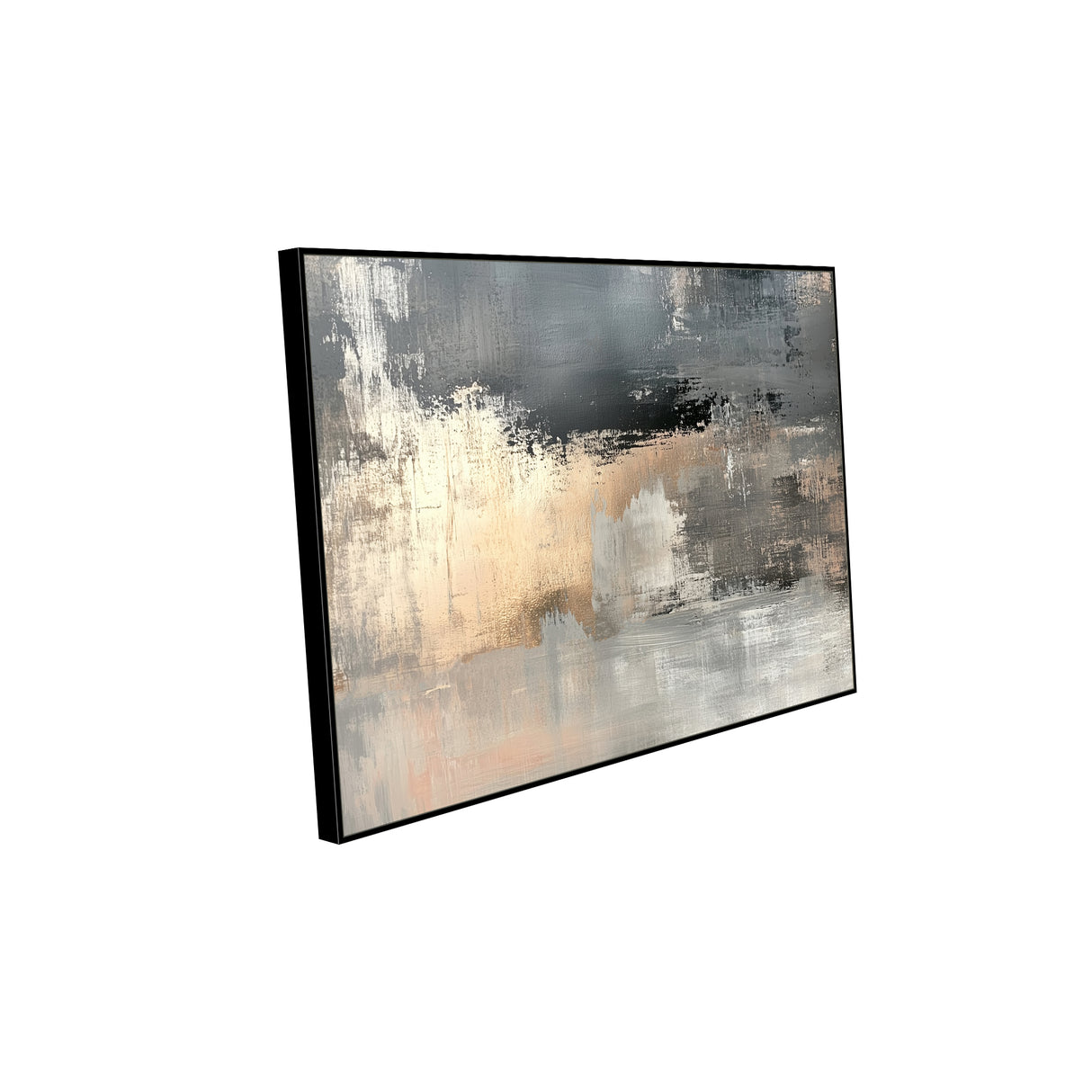 Modern Abstract Textured Canvas Wall Art