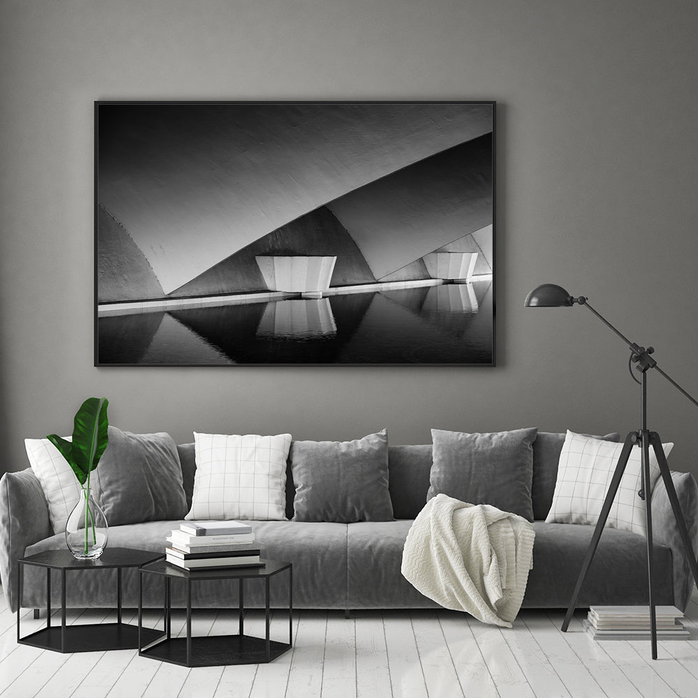 Architectural Reflections Canvas Wall Art