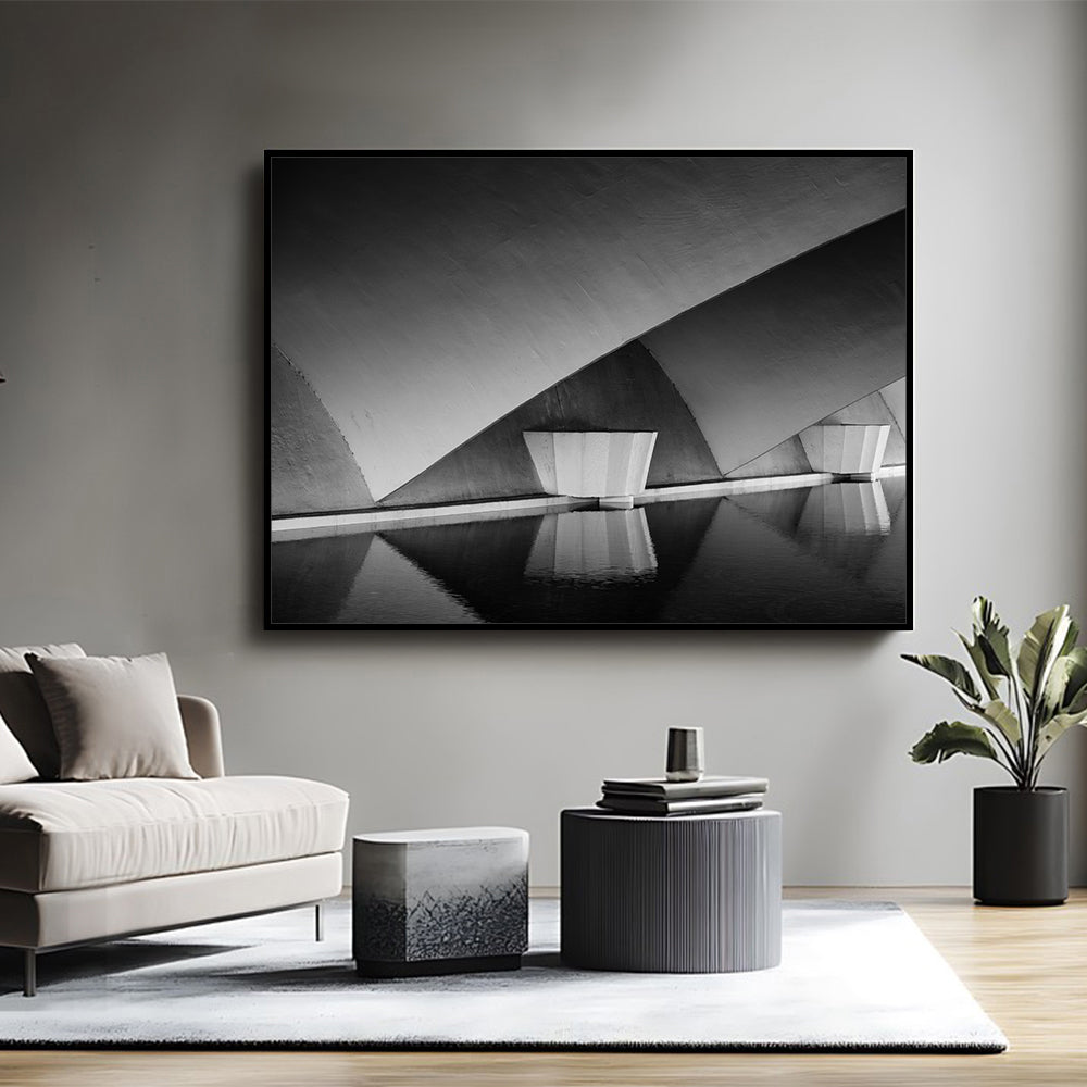 Architectural Reflections Canvas Wall Art