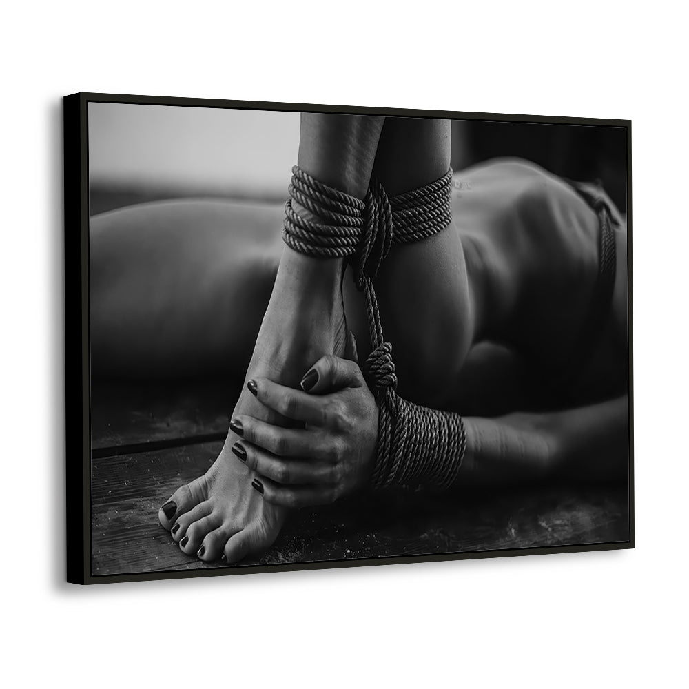 Erotic Rope Art Canvas Wall Art