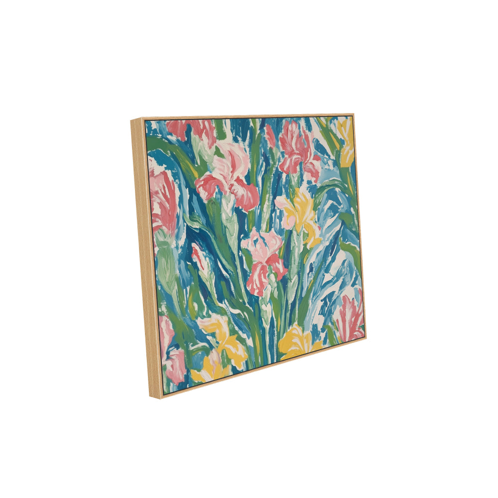 Vibrant Floral - A Celebration Of Color Canvas Wall Art