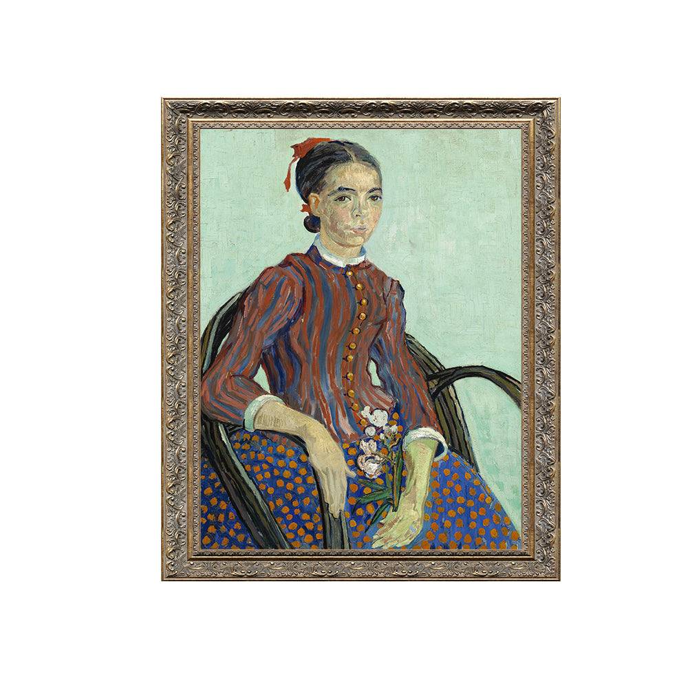 Vincent Van Gogh's "La Mousme"