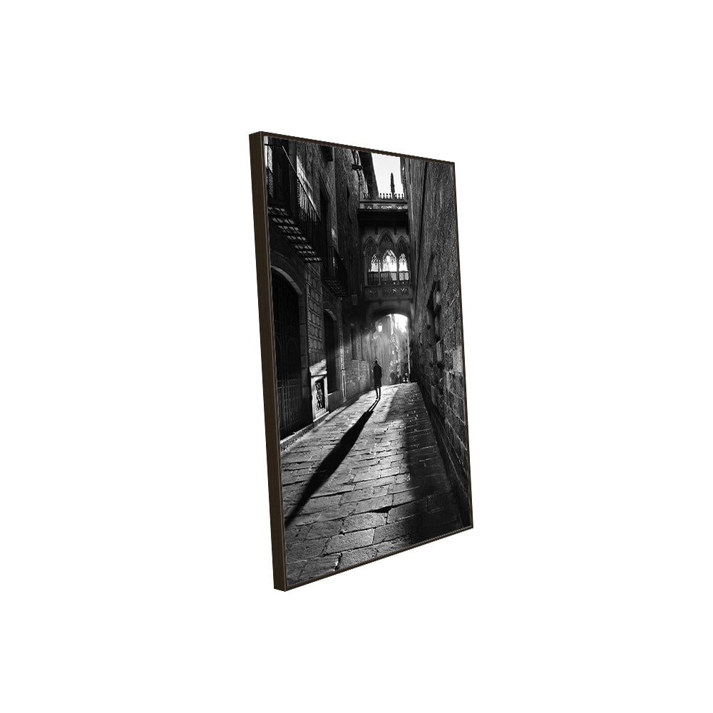 Captivating : Mystical City Alleyway Canvas Wall Art