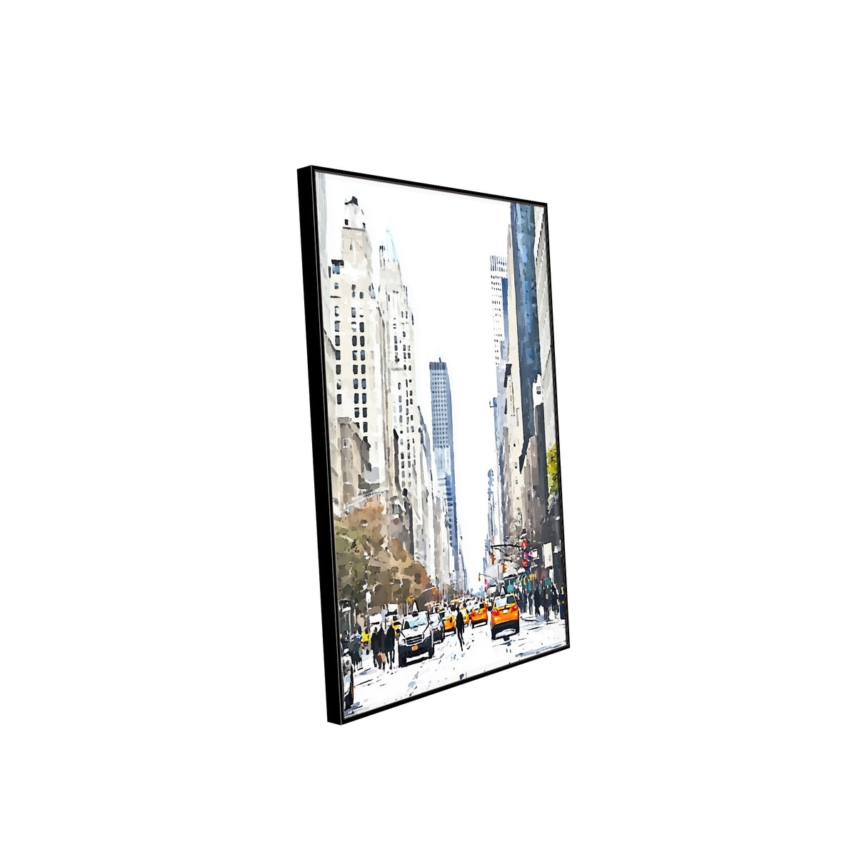 Iconic Cityscape Canvas Wall Art