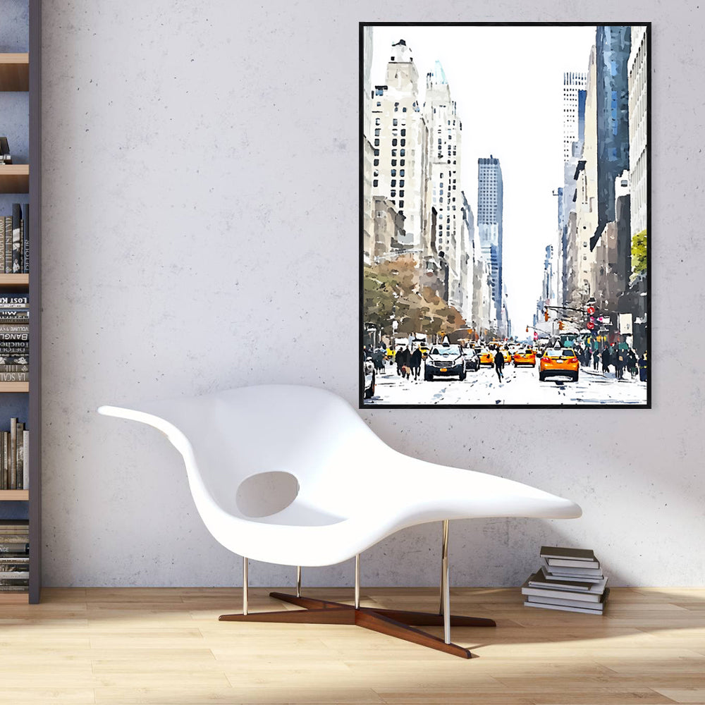 Iconic Cityscape Canvas Wall Art