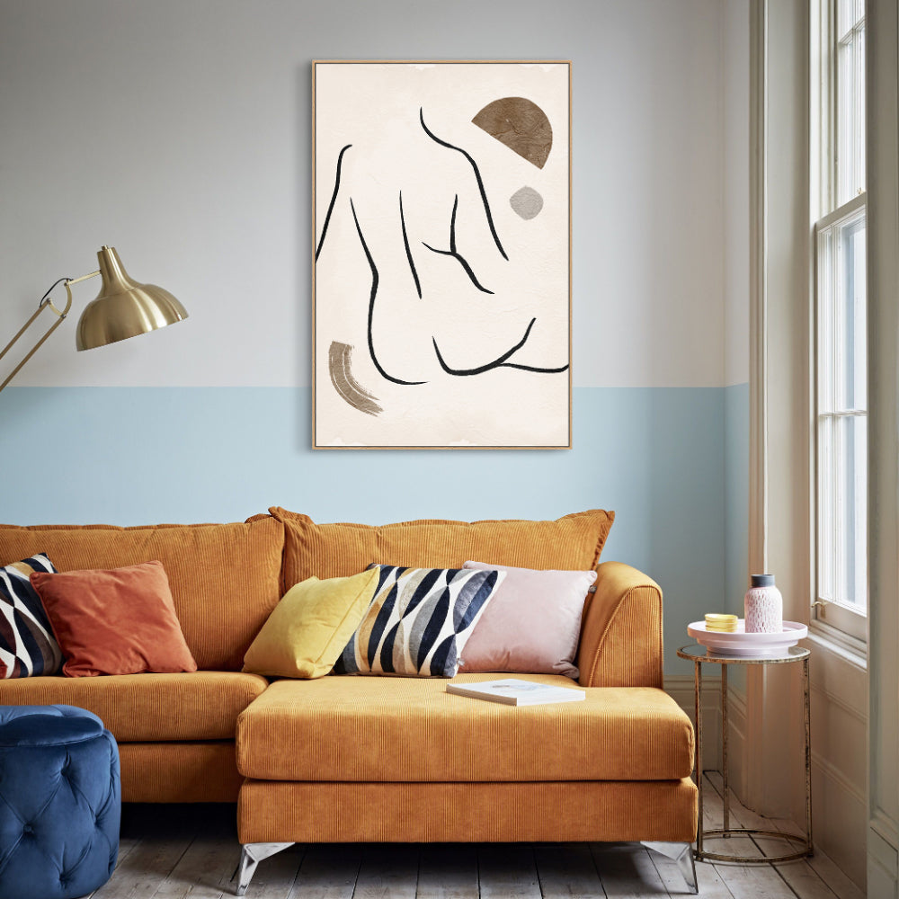 Elegance: Minimalist Line Canvas Wall Art