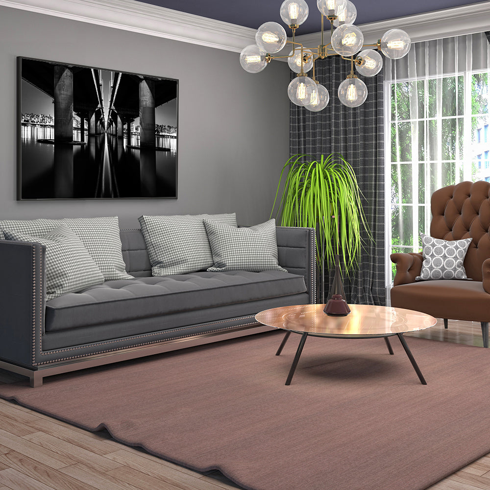 Stunning : Symmetry Beneath The Bridge Canvas Wall Art