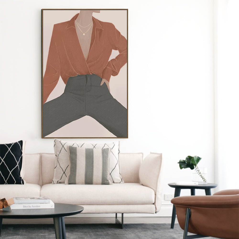 Effortless Chic: Fashion Canvas Wall Art