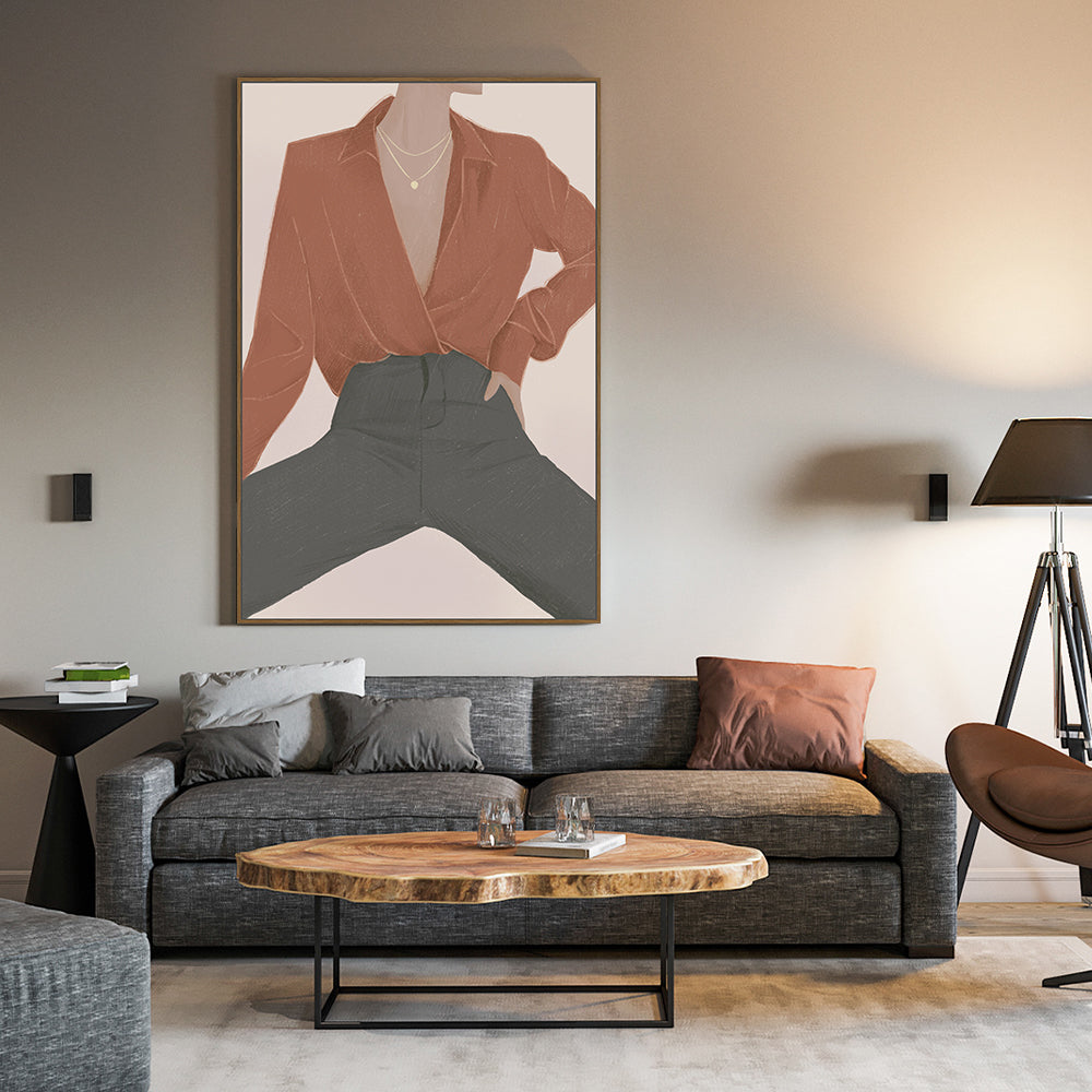 Effortless Chic: Fashion Canvas Wall Art