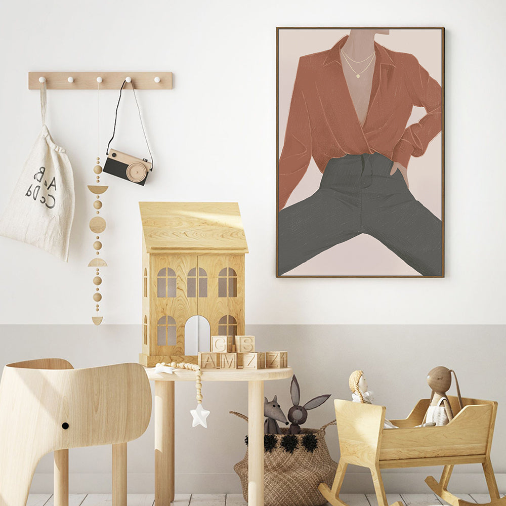 Effortless Chic: Fashion Canvas Wall Art