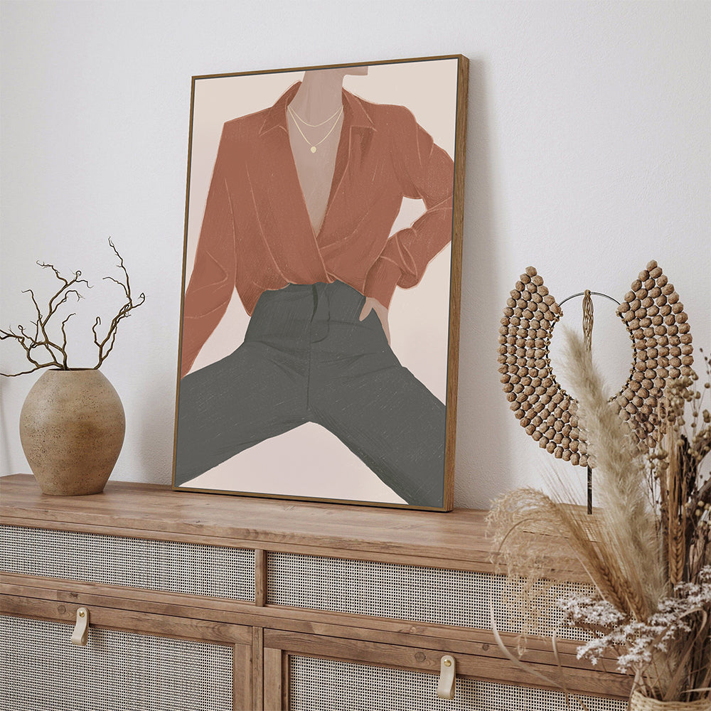 Effortless Chic: Fashion Canvas Wall Art