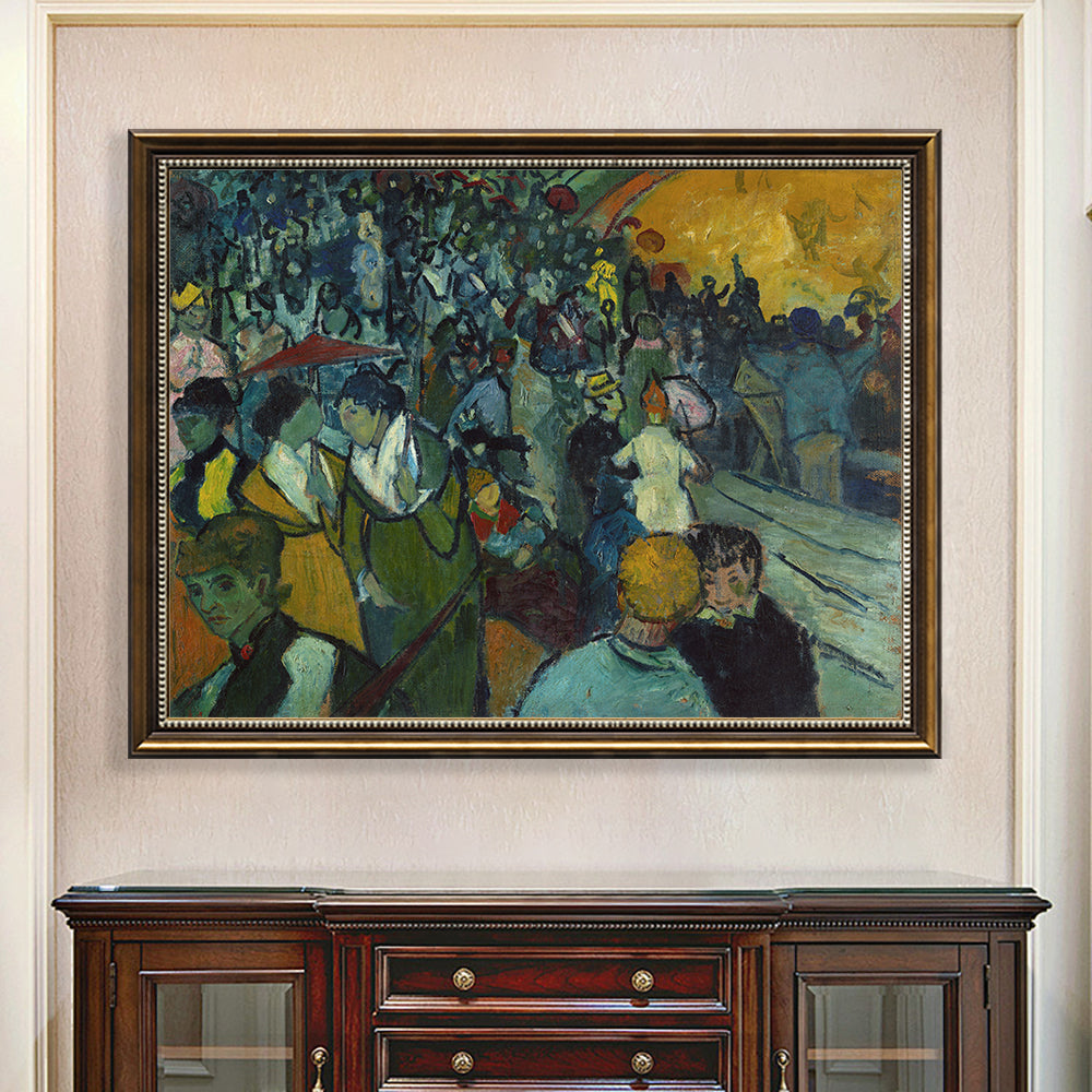 Vincent van Gogh's "Les Arenes at Arles"