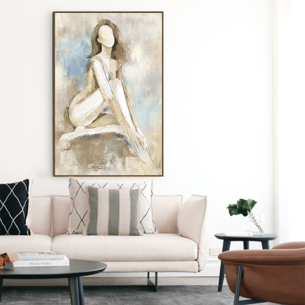 Nude - Timeless Serenity Canvas Wall Art