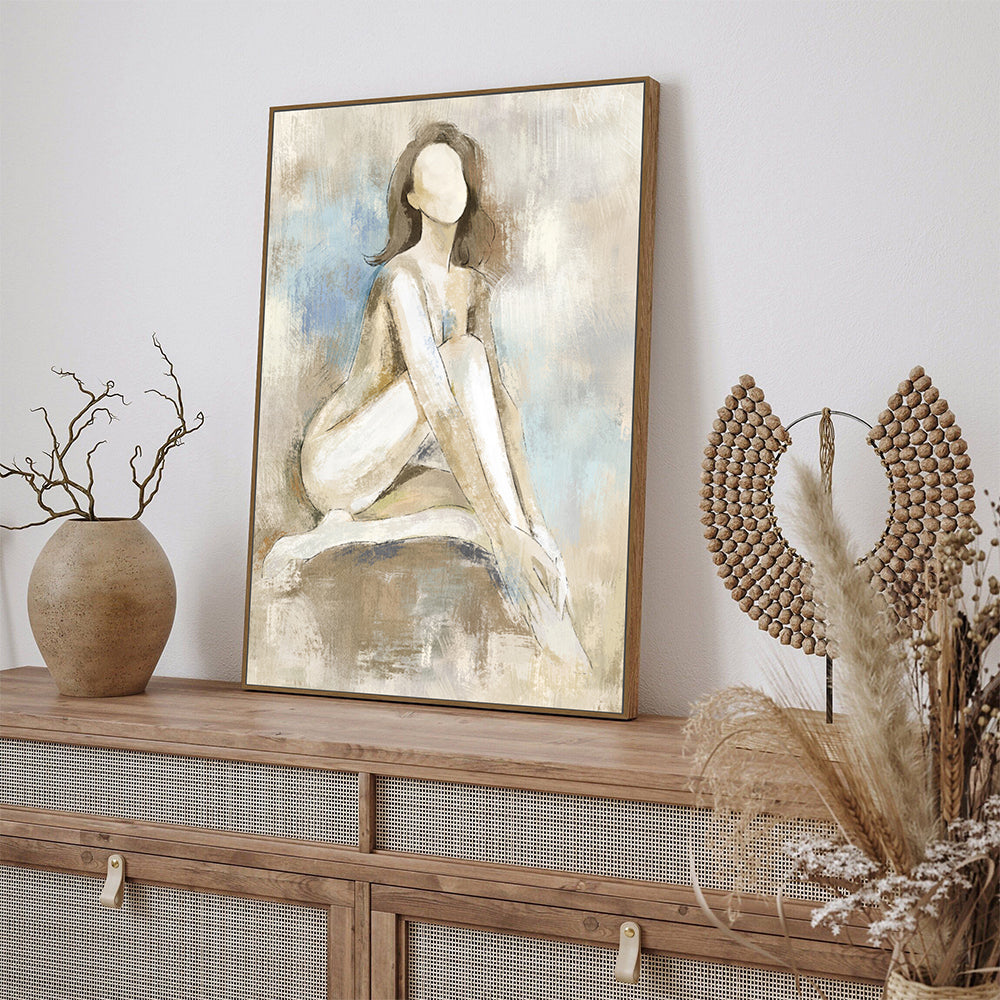 Nude - Timeless Serenity Canvas Wall Art