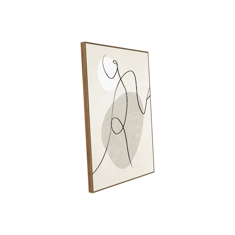 Minimalism - Graceful Lines And Subtle Tones Canvas Wall Art
