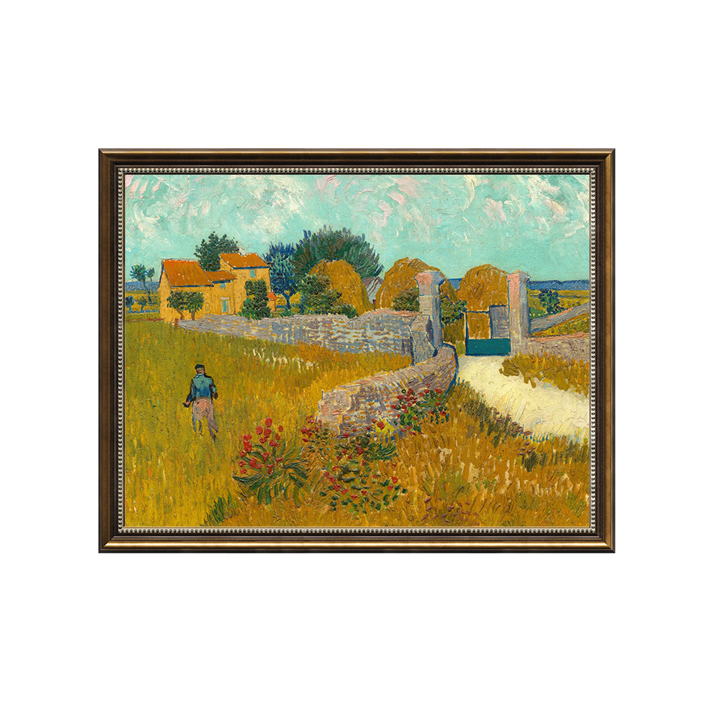 Farmhouse In Provence By Vincent Van Gogh